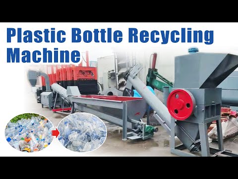 Plastic Bottle Recycling Machine: From Waste Bottle To Clean PET Flakes