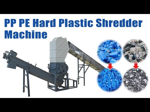 Ultimate PP PE Hard Plastic Shredder Machine: Unleashing Power and Efficiency