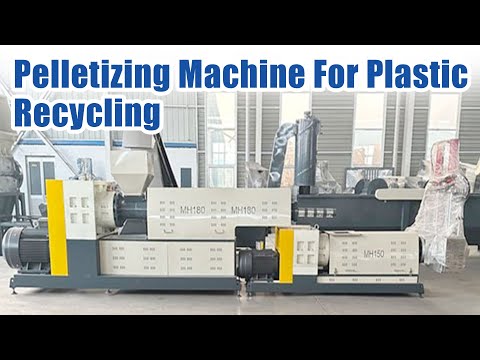 Pelletizing Machine For Plastic Recycling | Recycling Manufacturing