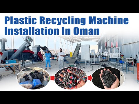 Plastic Recycling Machine Successfully Installed In Oman