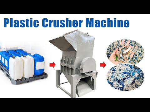 Plastic Crusher Machine: Unlocking the Potential of Plastic Recycling | Plastic Materials Shredder