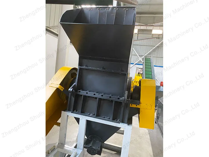 plastic materials shredder