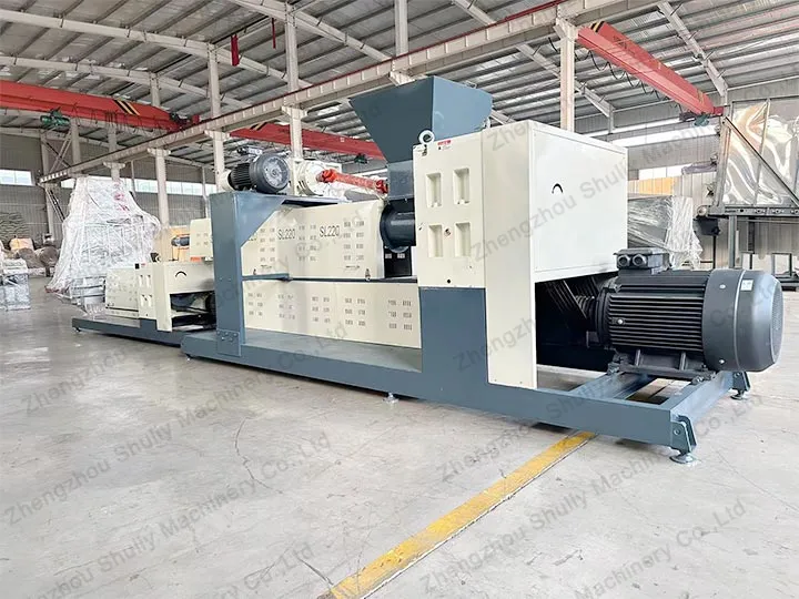 plastic recycling pelletizer machine