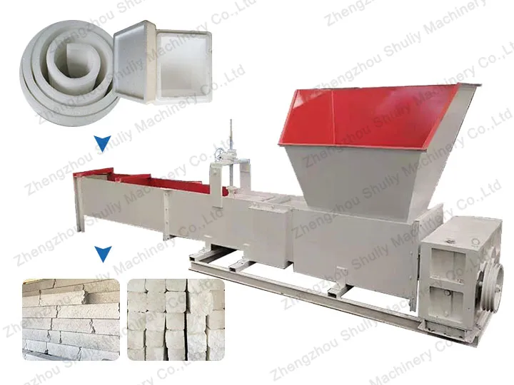 EPS foam compactor