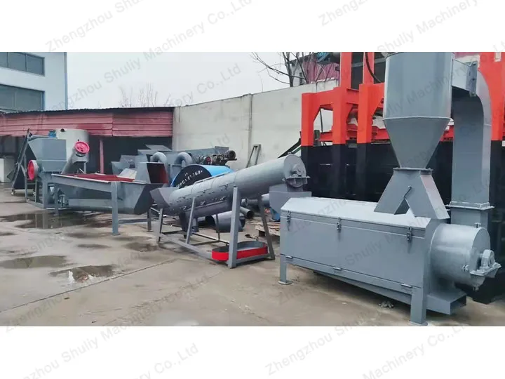 PET bottle washing recycling machine
