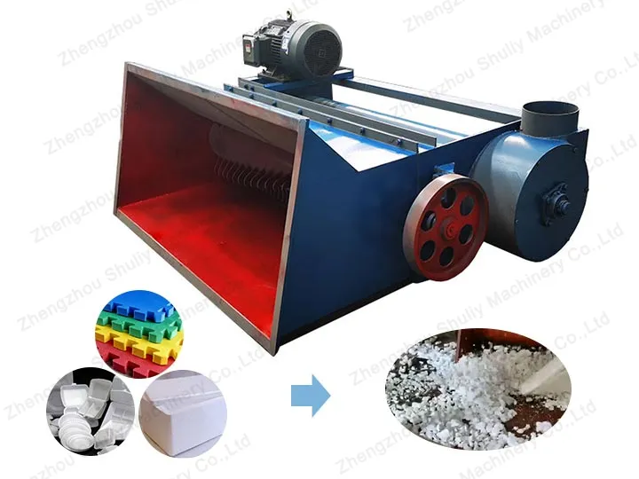 plastic foam crusher