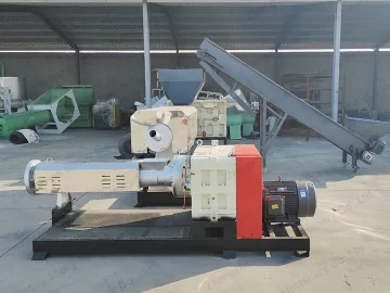 plastic pellets extruder machine