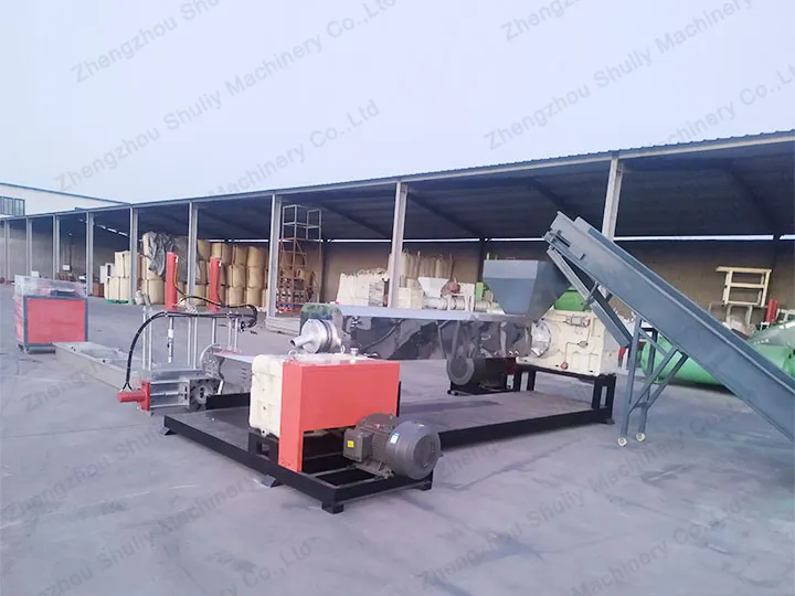 waste film recycling line