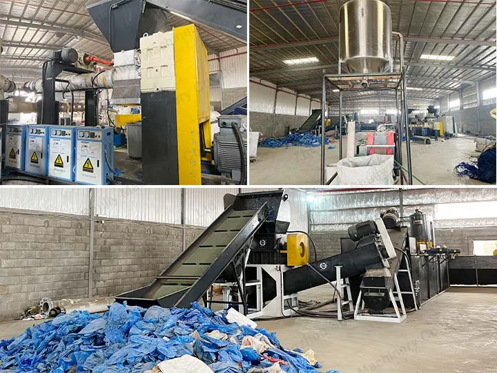 recycling plastic pelletizing line