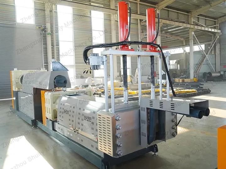 plastic recycling pellet machine