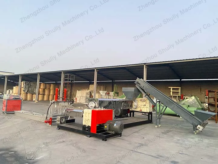 Shuliy plastic granulation line.