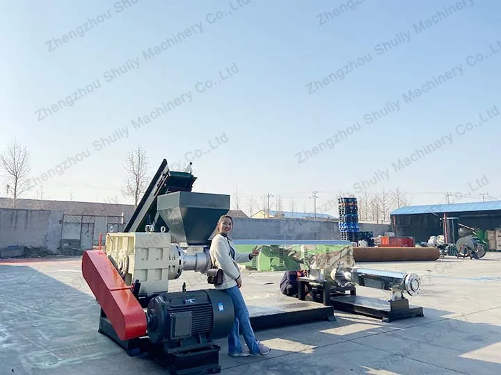 plastic pelletizing line