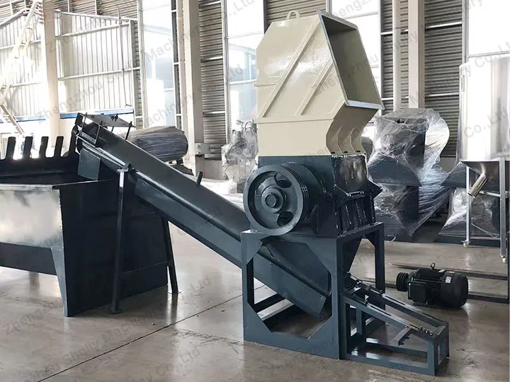 plastic recycling shredder