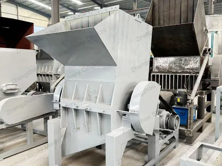 plastic shredder recycling machine