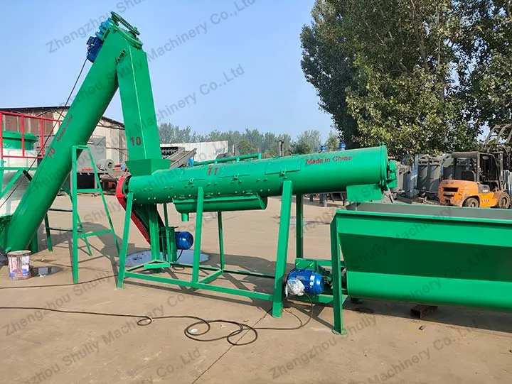 plastic PET bottle recycling machine