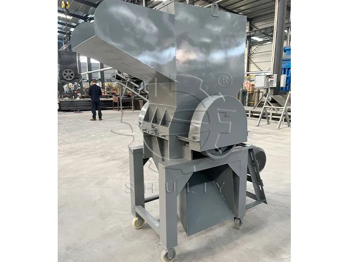 waste plastic crusher machine