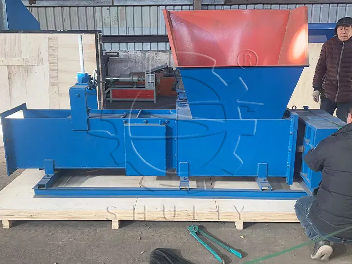 EPS foam compactor