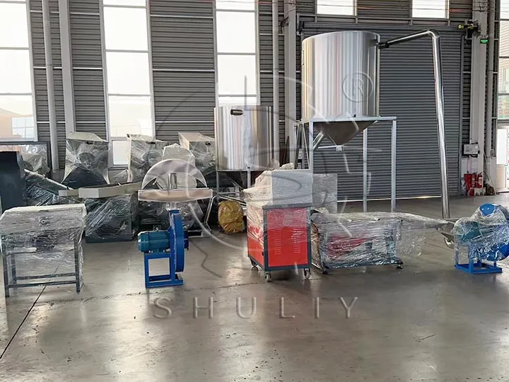 plastic film recycling equipment