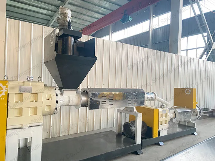 plastic granule making machine