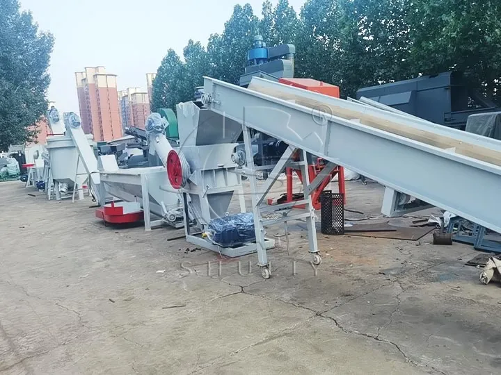 PET Flakes Making Machine