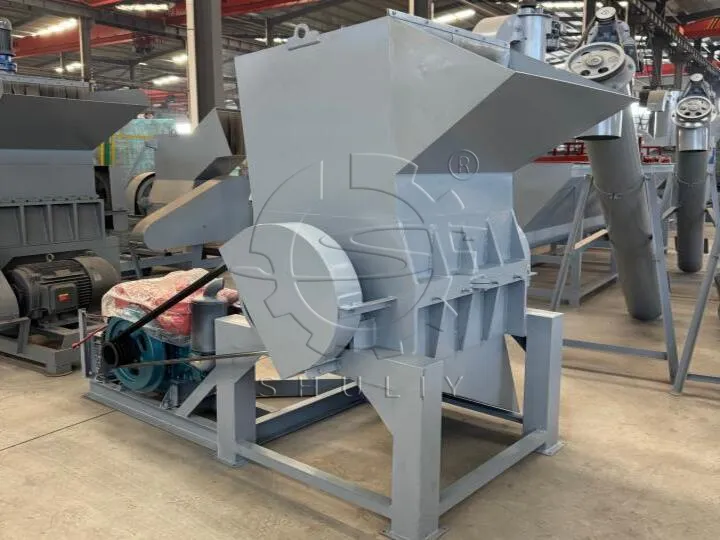 recycling shredder machine