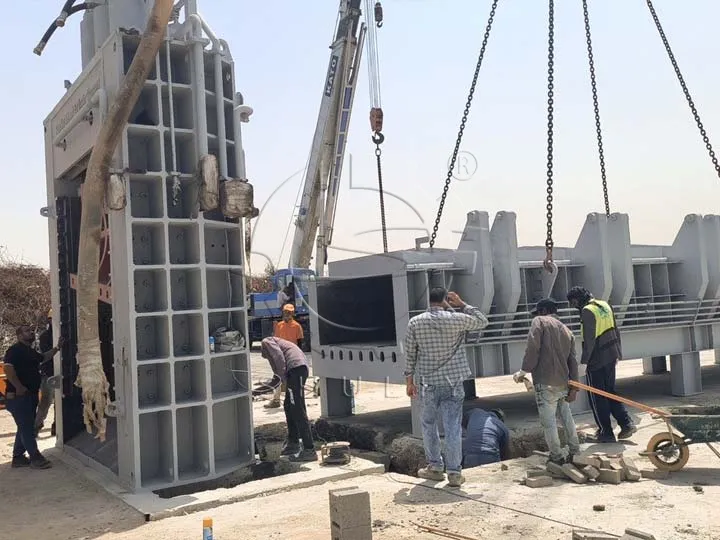 Our gantry shears installed in Saudi Arabia