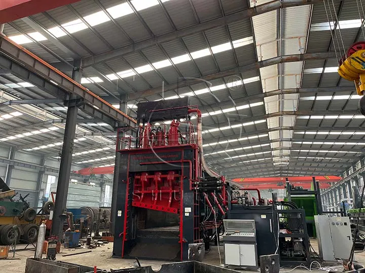 large-scale hydraulic gantry shear