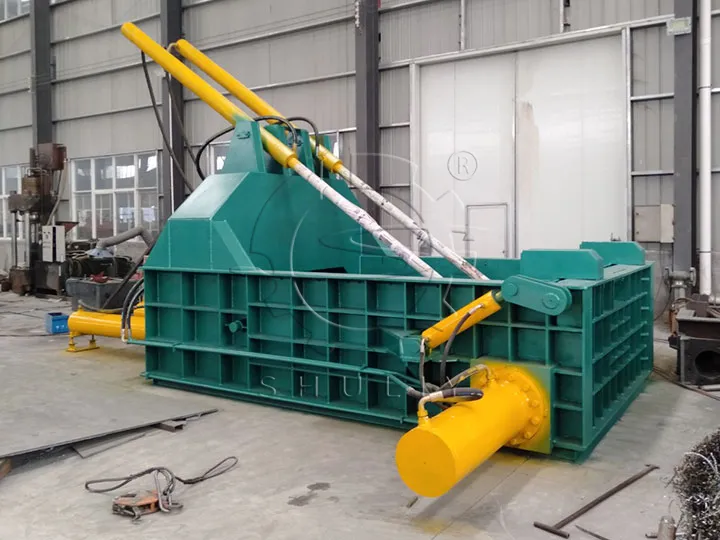 industrial metal baler