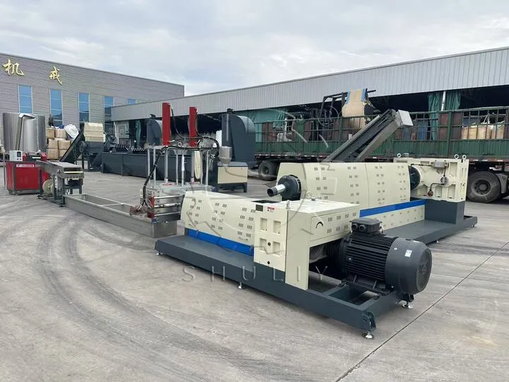 strand pelletizing system