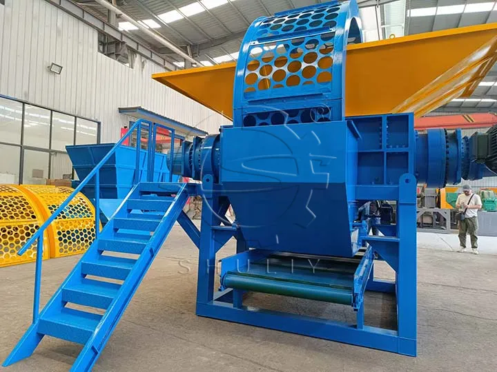 tire shredder machine