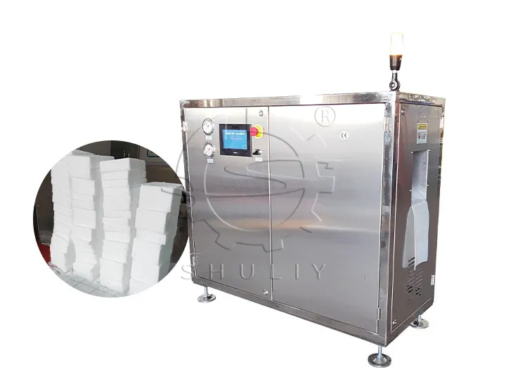 dry ice block machine