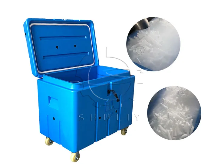 dry ice storage container