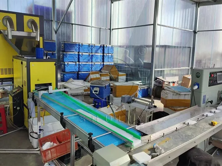 ドライアイスブロック製造機