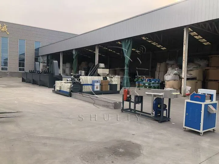 plastic granules manufacturing plant
