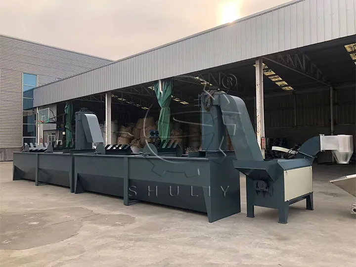 plastic washing and drying machine