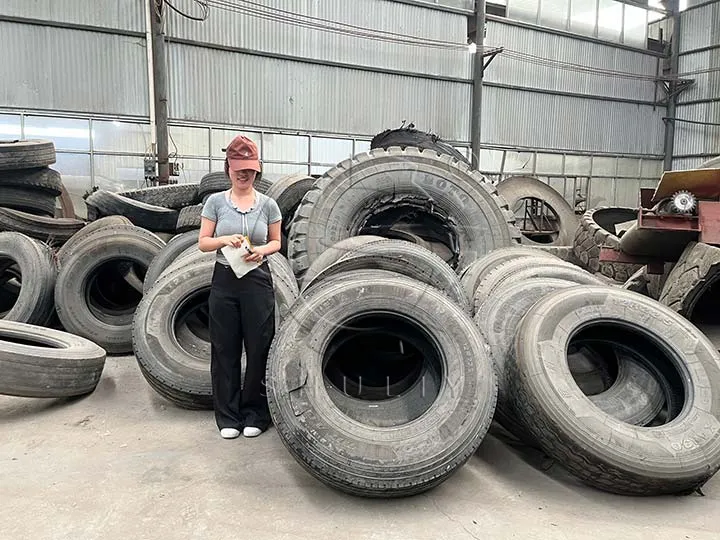 tire recycling plant
