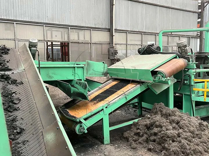 橡胶粉碎和筛分系统