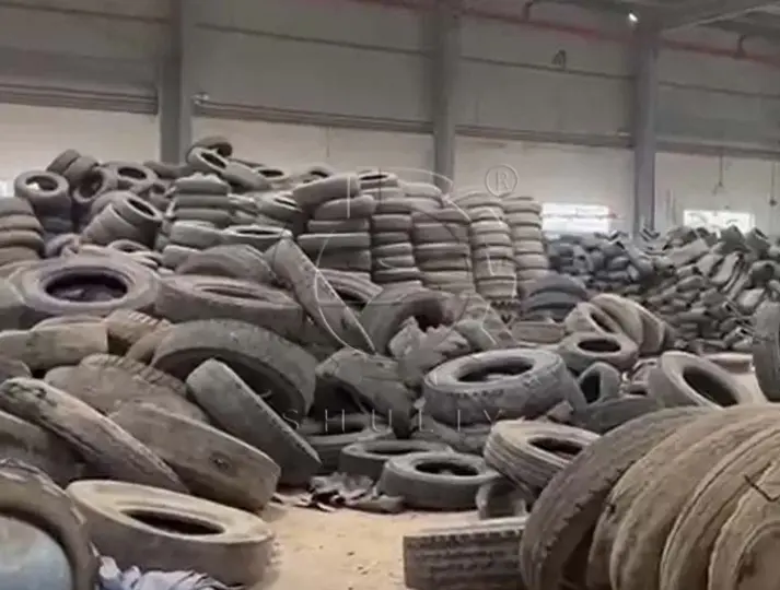 由客户收集的轮胎