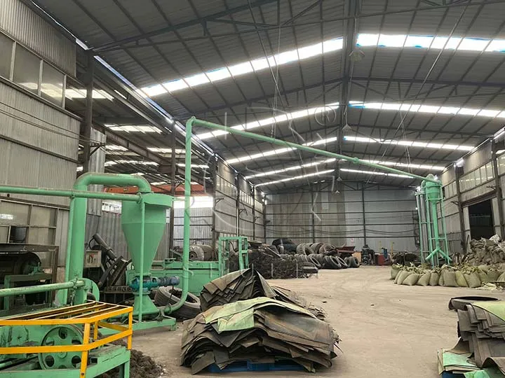 橡胶粉收集系统