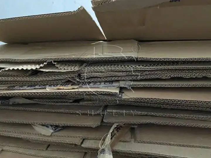 Corrugated cardboard