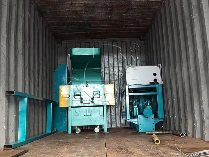 Rubber Crusher Shipped to Colombia