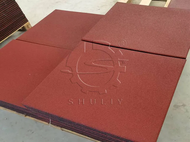 Rubber tiles