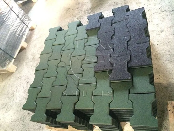 Special-Shaped Rubber Tiles