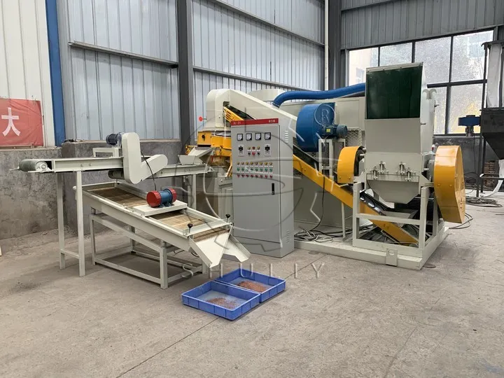 copper cable granulator