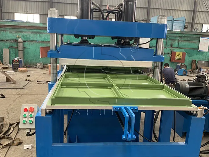 rubber tile machine