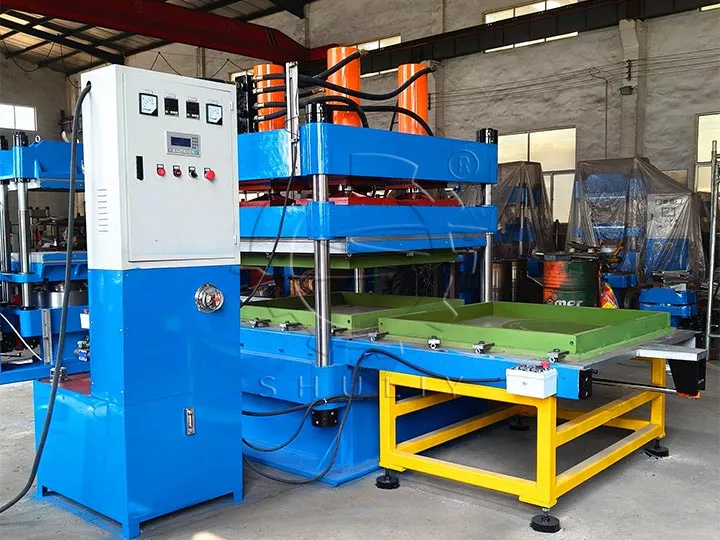 rubber tile press machine
